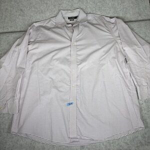Lauren Ralph Lauren Men’s Long Sleeve Button Down Shirt, Slim Fit, Size 18 34/35